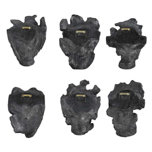 Self-Portrait - Metallic Wall Decor (Set of 6)