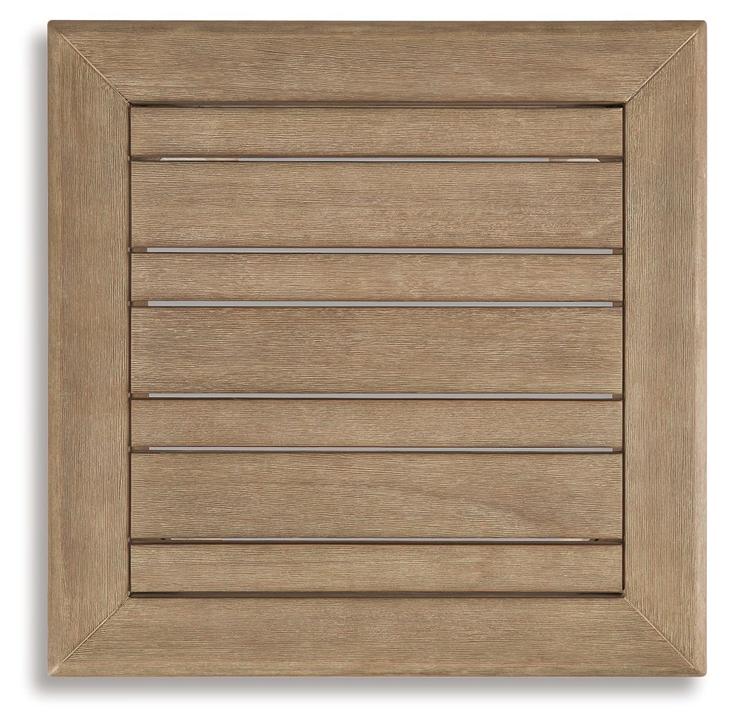 Gerianne - Square End Table - Brown - R&R Furniture Gallery (Fountain Valley, CA)
