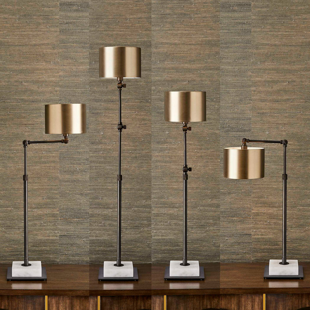 Flex - Buffet/Table Lamp - Brass / Bronze