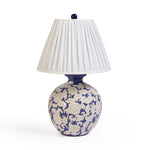 Diana - Table Lamp - Blue & White - R&R Furniture Gallery (Fountain Valley, CA)