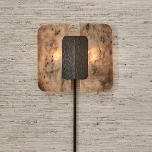 Open Book - Sconce - Dark Bronze / Beige