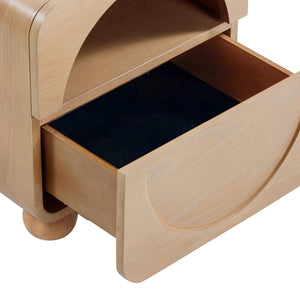 Moonrise - Ash Nightstand - Natural - R&R Furniture Gallery (Fountain Valley, CA)