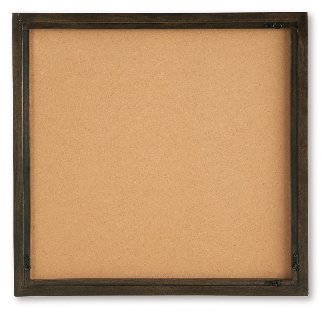 Bachard - Wall Decor - Tan / White - R&R Furniture Gallery (Fountain Valley, CA)