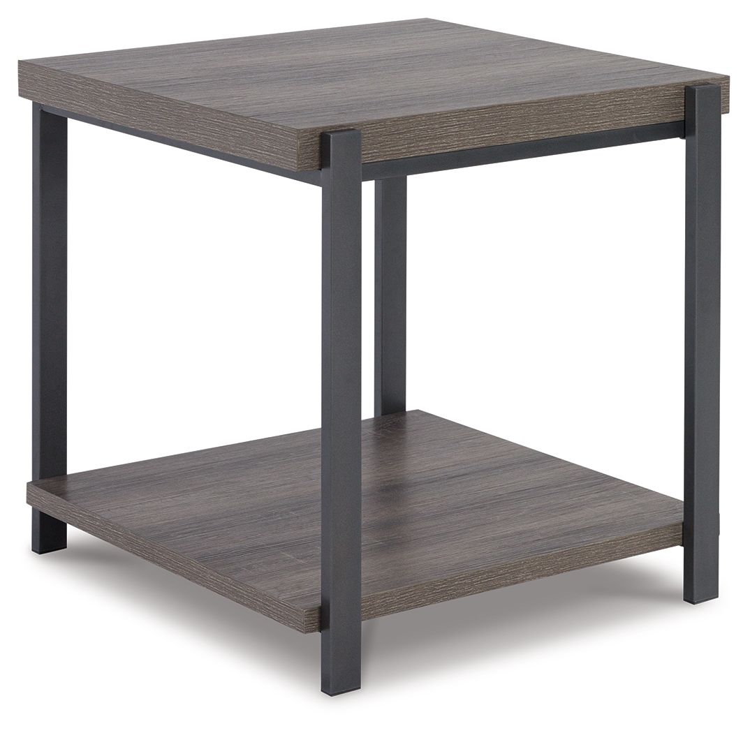 Wilmaden - Occasional Table Set (Set of 3) - Gray / Black - R&R Furniture Gallery (Fountain Valley, CA)