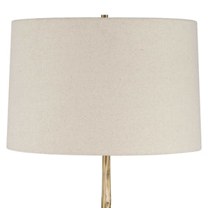 Halen - Brass Floor Lamp - Brass,Gold