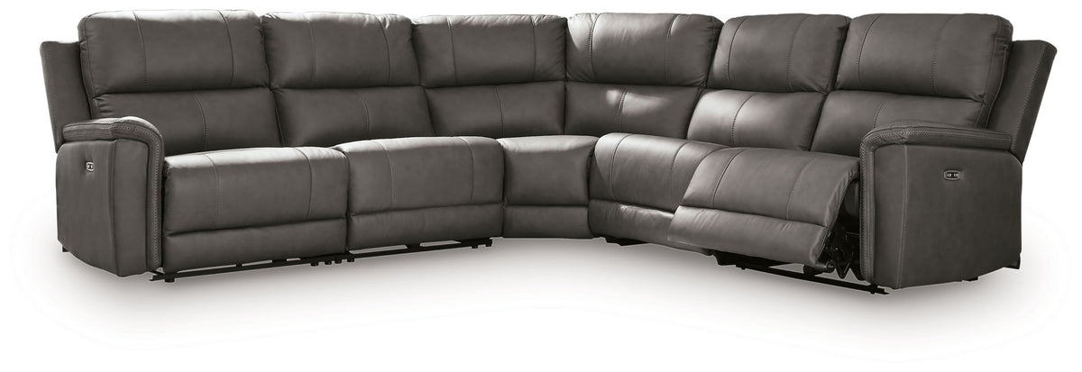 Bleckley - Reclining Sectional - R&R Furniture Gallery (Fountain Valley, CA)