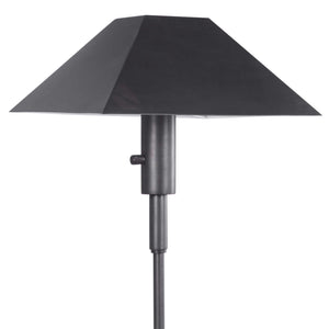 Telescope - Buffet Lamp - Gray Travertine/Bronze