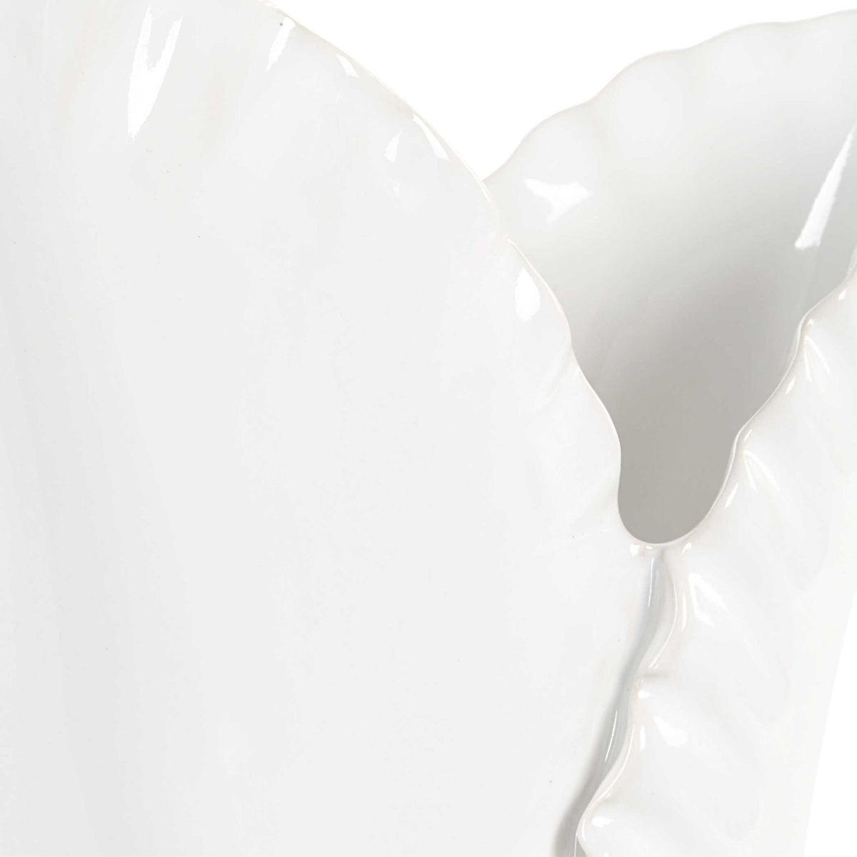 Leafscape - Vases (Set of 2) - White