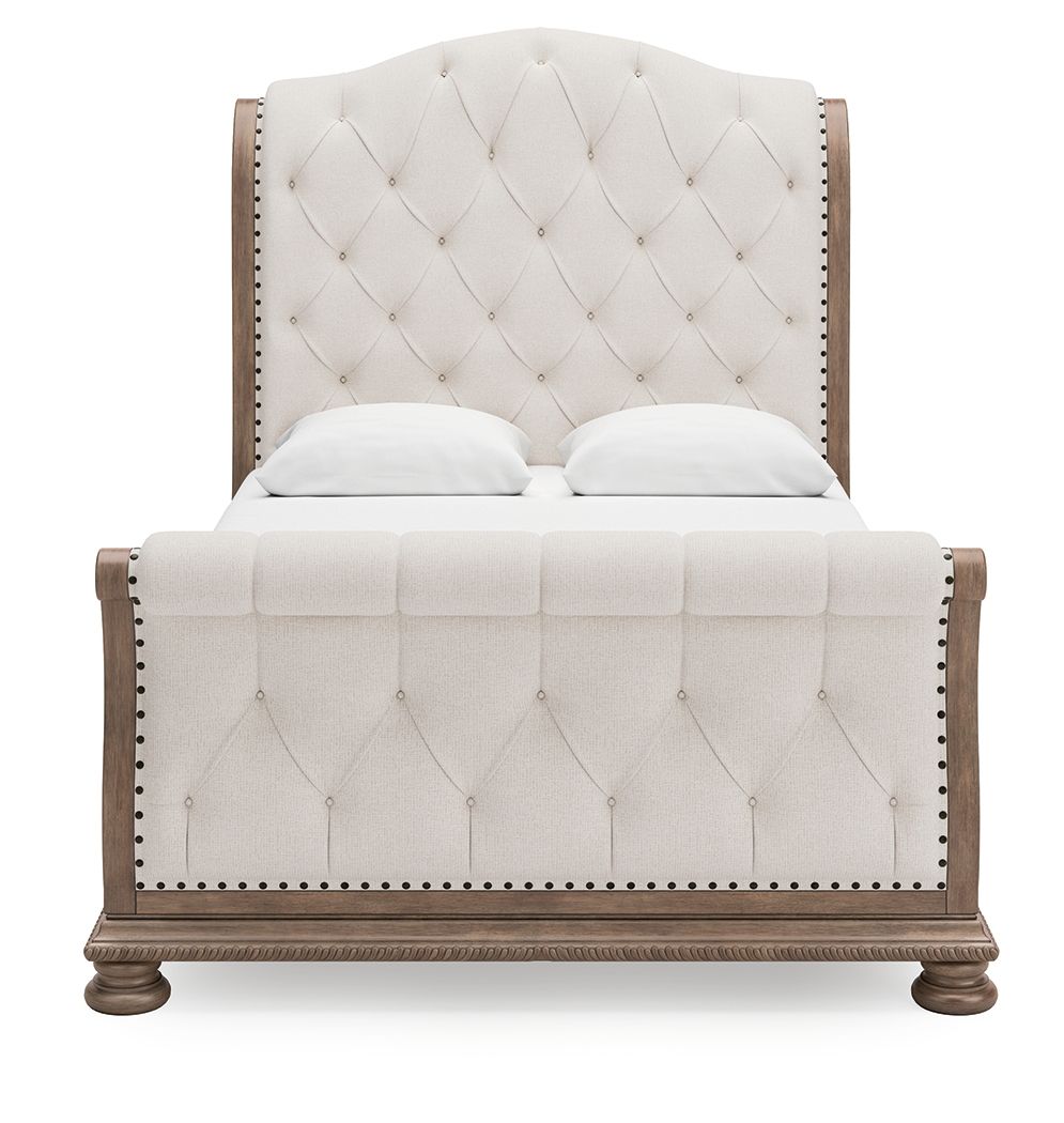 Ardenfield - Upholstered Sleigh Bed - R&R Furniture Gallery (Fountain Valley, CA)