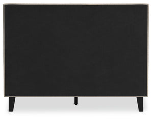 Cielden - Upholstered Bed With Roll Slats - R&R Furniture Gallery (Fountain Valley, CA)