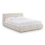 Isla - Jacquard Pattern King Bed - R&R Furniture Gallery (Fountain Valley, CA)