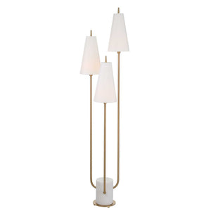 Elle - Floor Lamp - Brass / Gold