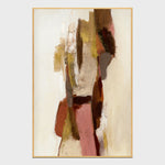 Opulent - 40" x 60" Painting Art by Buddy Whitlock - Pink / Beige