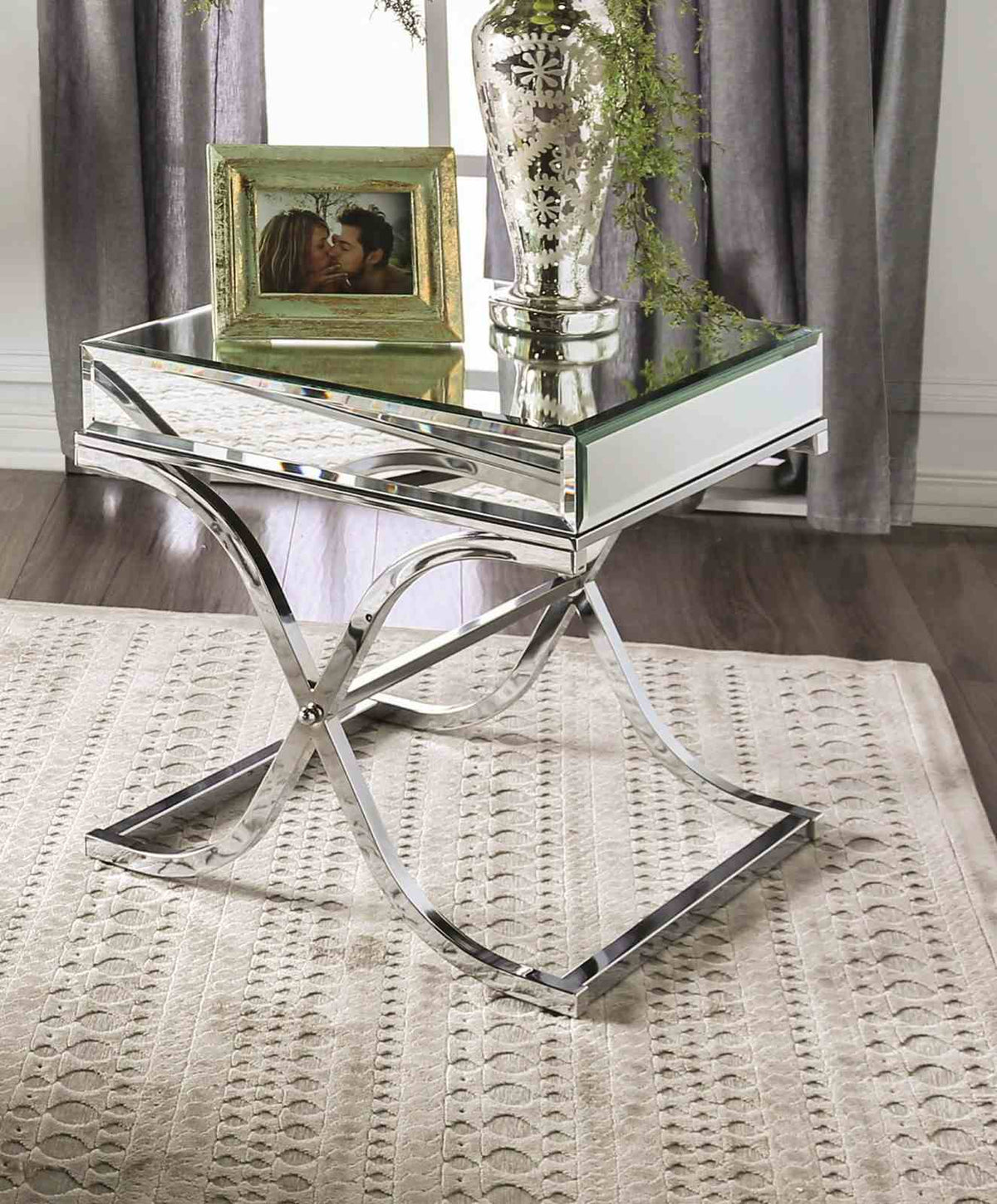Sundance - End Table, Chrome