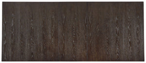 Burkhaus - Rectangular Dining Room Extension Table - Dark Brown - R&R Furniture Gallery (Fountain Valley, CA)
