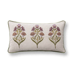 TD Belcourt 14" x 26" Pillow - Floral Multi / Olive Green - R&R Furniture Gallery (Fountain Valley, CA)