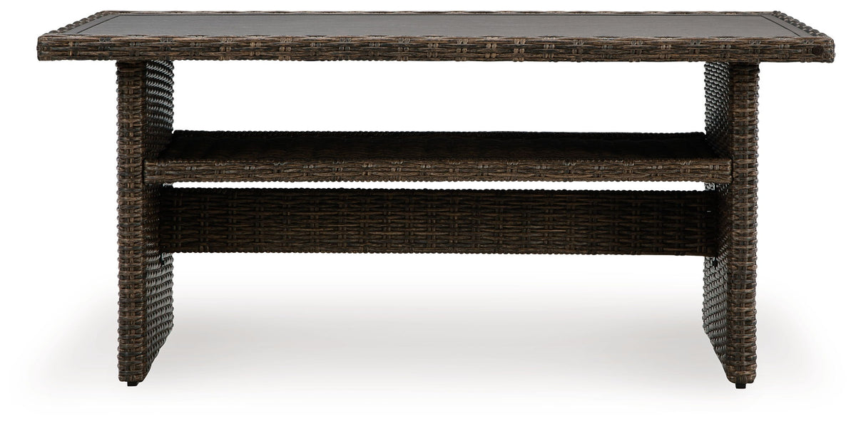 Brook Ranch - Rect Multi-use Table - Brown - R&R Furniture Gallery (Fountain Valley, CA)