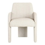 Cando - Modern Beige Fabric Dining Chair