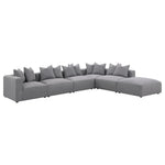 Amherst - Modular Sectional With Cushions - Gray