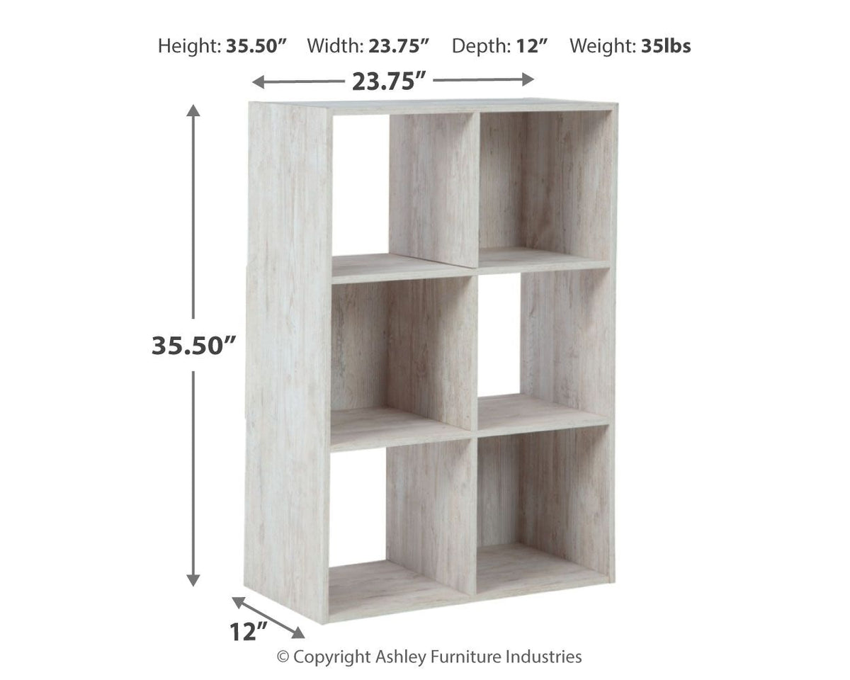 Signature Design by Ashley Paxberry Cube Organizer with multiple compartments for storage and organization.