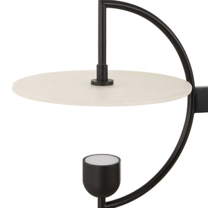 Kyoto - 4 Light Linear LED Chandelier - Black