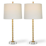 Table Lamp (Set of 2) - Gold Leaf