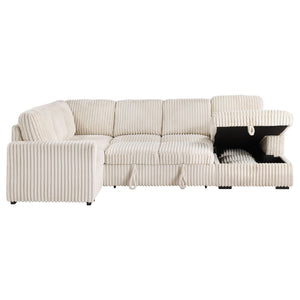 Thurston - Storage Sectional Sofa With Pop Up Bed