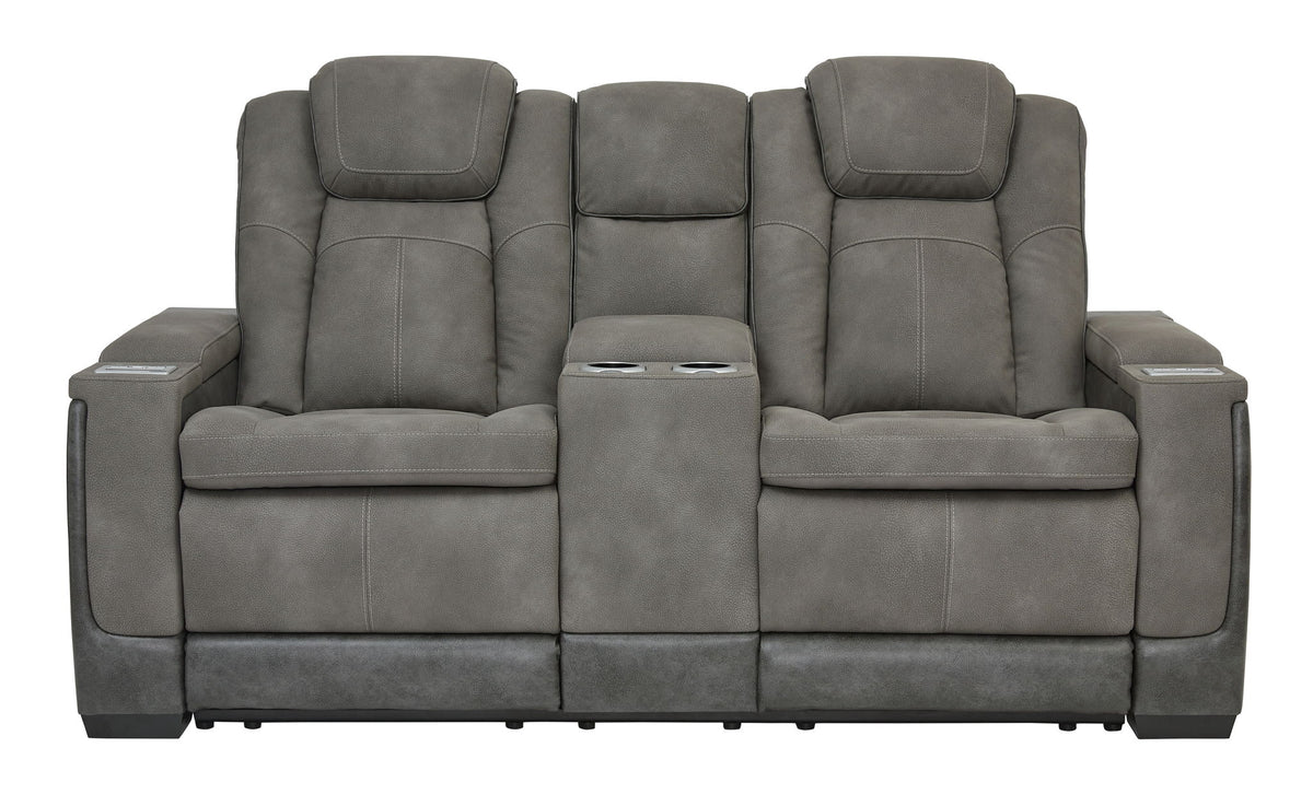 Next-Gen Durapella - Power Reclining Loveseat - R&R Furniture Gallery (Fountain Valley, CA)