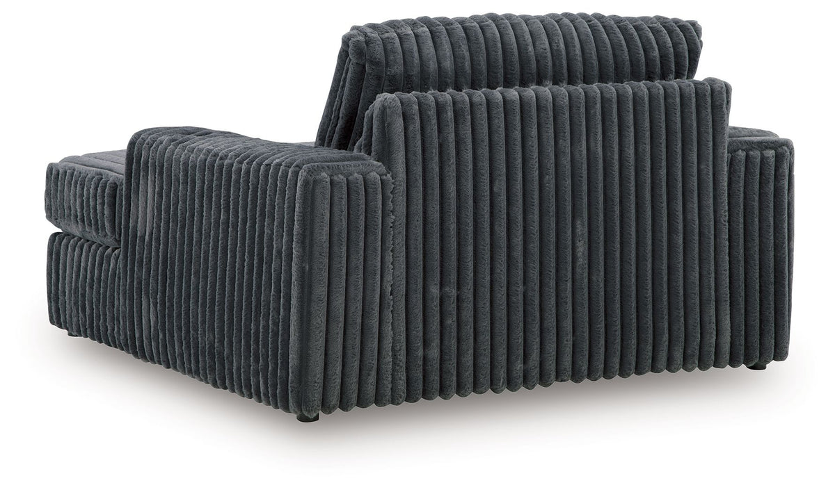Midnight-Madness - Oversized Chaise - R&R Furniture Gallery (Fountain Valley, CA)