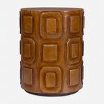 Alson - Geometric Accent Table - Dark Brown