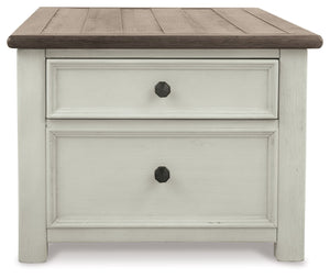 Bolanburg - Lift Top Cocktail Table - White / Brown / Beige - R&R Furniture Gallery (Fountain Valley, CA)