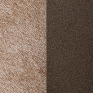 Andre - 40" Round Ottoman - Canyon Dust - R&R Furniture Gallery (Fountain Valley, CA)