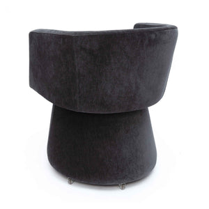 Kristen - Upcycled Chenille Rolling Desk Chair - R&R Furniture Gallery (Fountain Valley, CA)