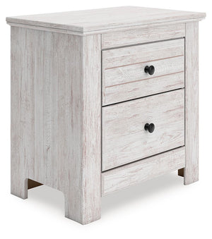 Makidern - Two Drawer Night Stand - R&R Furniture Gallery (Fountain Valley, CA)