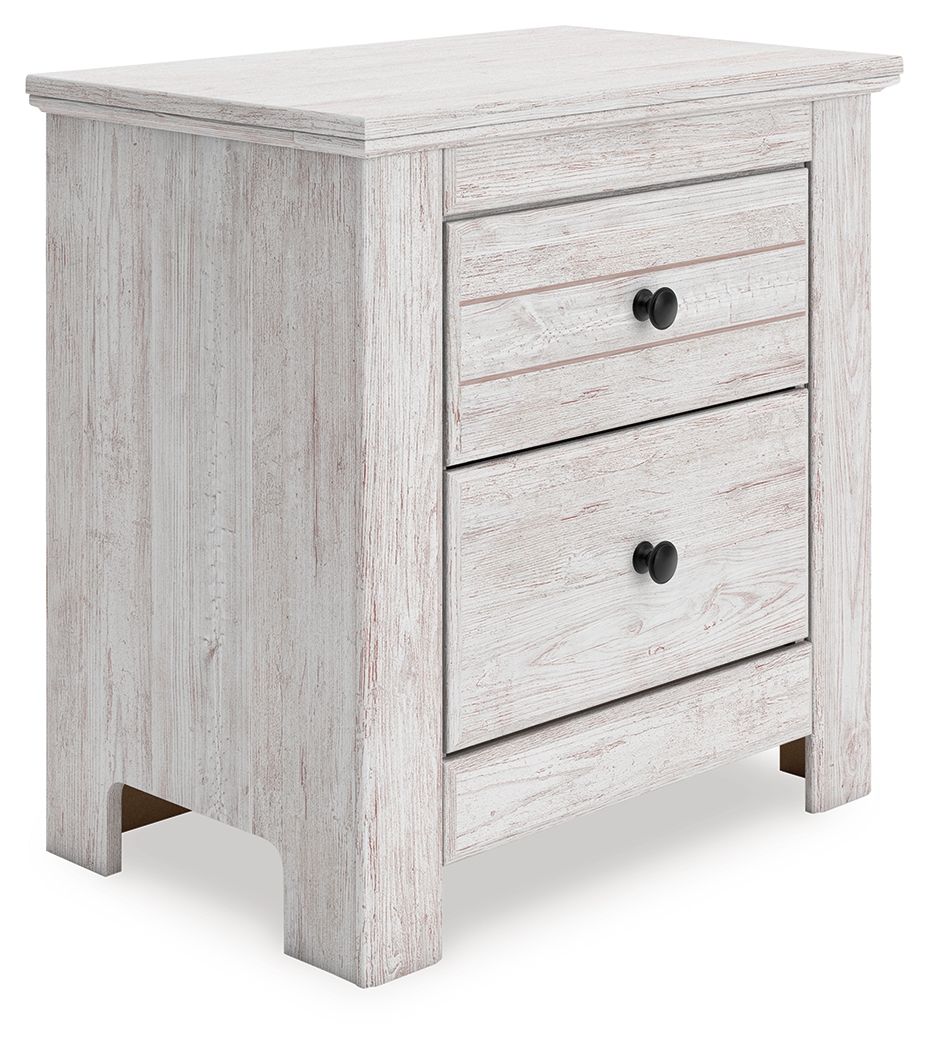 Makidern - Two Drawer Night Stand - R&R Furniture Gallery (Fountain Valley, CA)