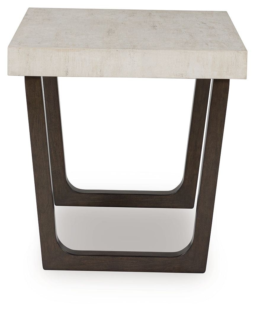Westenfort - Occasional Table Set (Set of 2) - Espresso / Gray - R&R Furniture Gallery (Fountain Valley, CA)