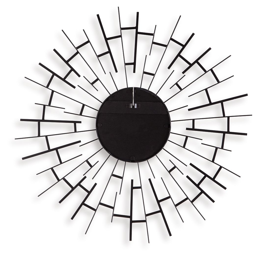 Garrenworth - Accent Mirror - Black - R&R Furniture Gallery (Fountain Valley, CA)