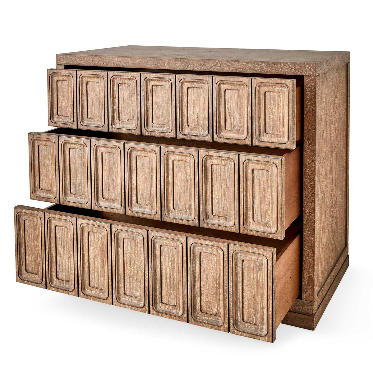 Brazil - 3 Drawer Chest - Woodtone