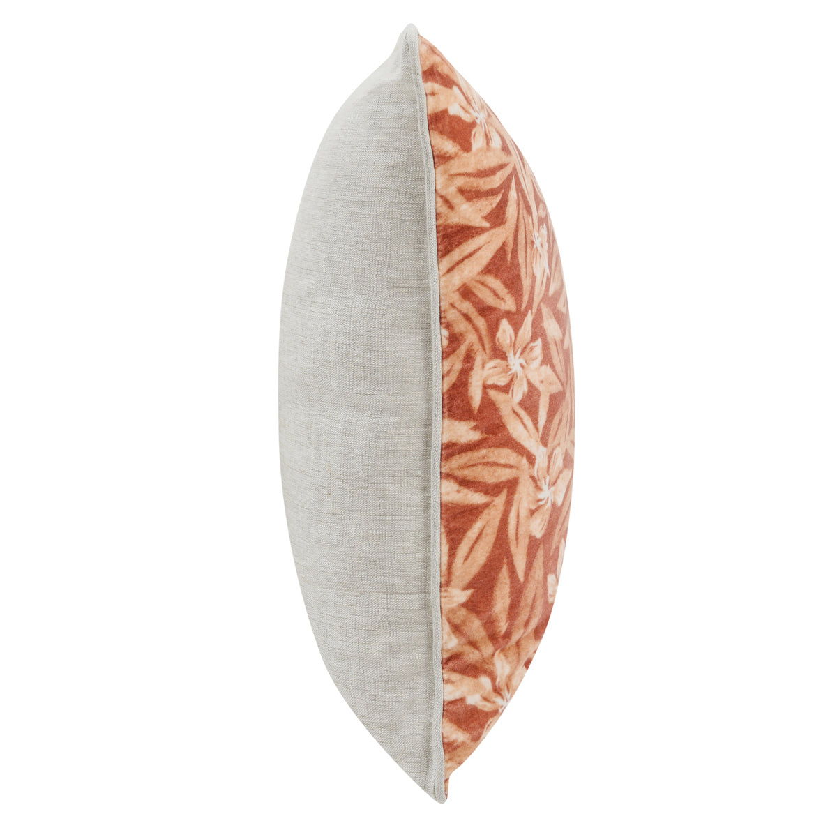 Villa Lamia accent pillow, 22 x 22 inches, featuring a decorative textile design in soft neutral tones