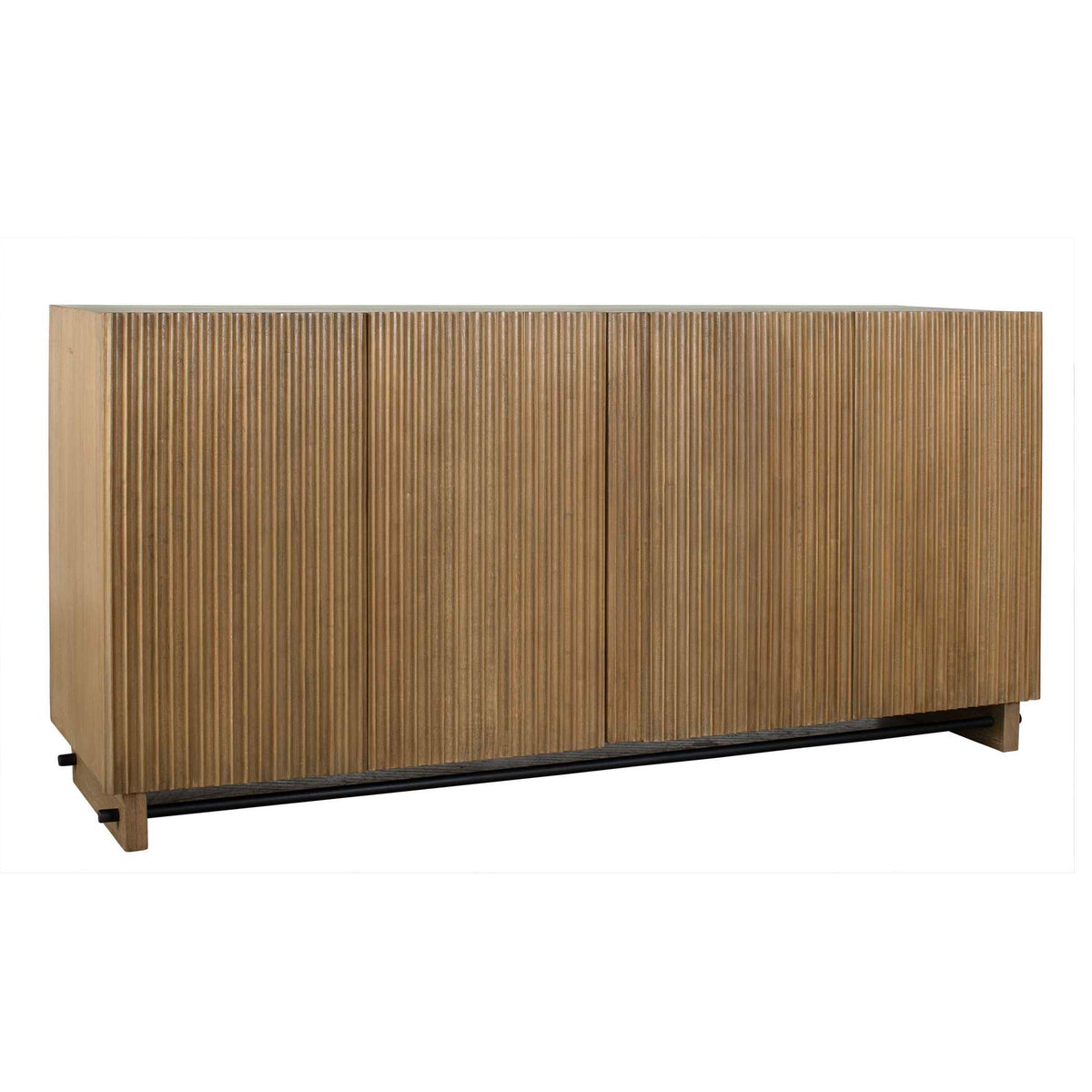 Kellem - Wood 4 Door Cabinet - Natural