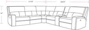 Polaris - Modular Power Reclining Sectional