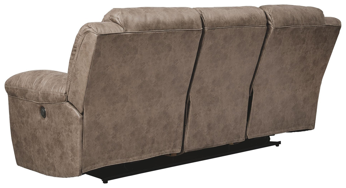 Stoneland - Power Reclining Sofa - R&R Furniture Gallery (Fountain Valley, CA)