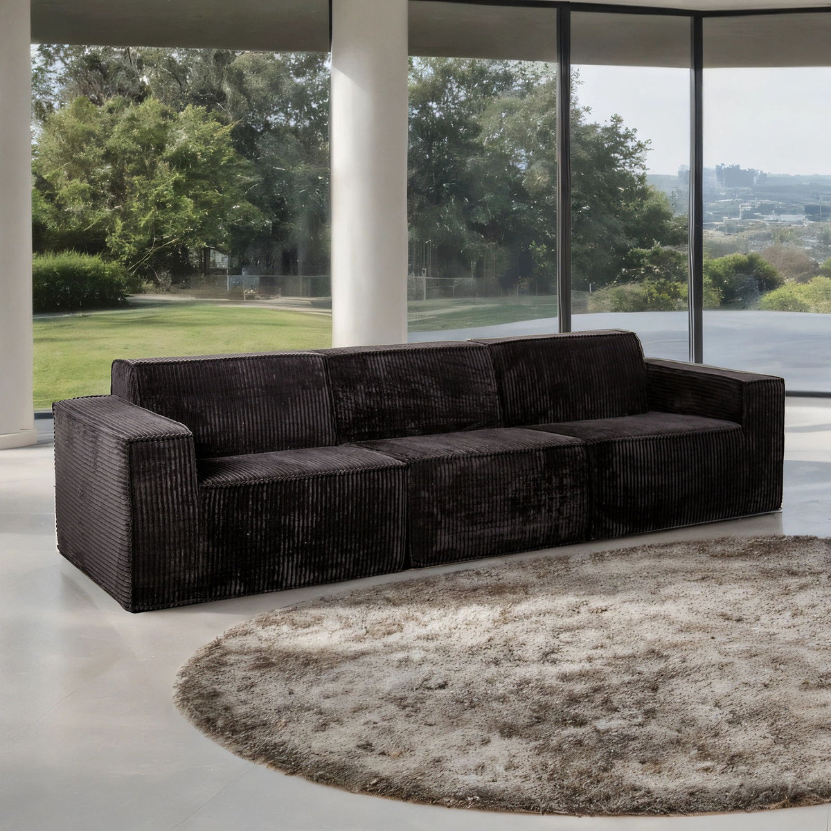 Kimara - Sofa, Black