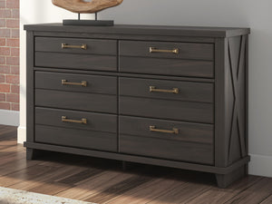 Vonitta Bay - Six Drawer Dresser