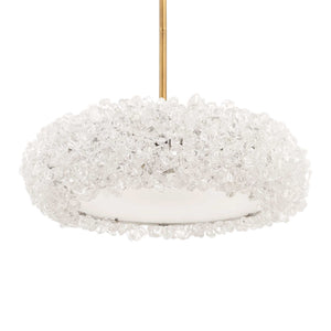 Spangled - 6 Light Pendant - Brass