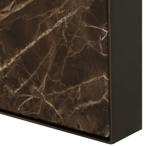 Hanover - Marble Arch Mirror - Bronze / Brown