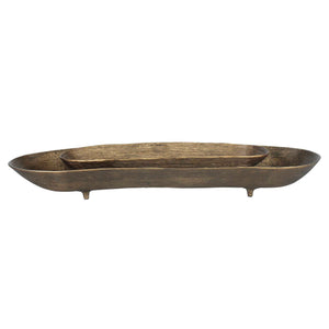 Stratum - Oval Bowls (Set of 2) - Brass