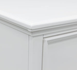 Fortman - Five Drawer Chest - White - R&R Furniture Gallery (Fountain Valley, CA)