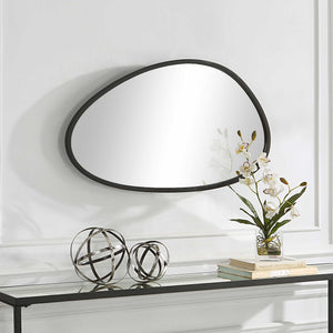 Asymmetrical Mirror - Matte Black