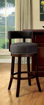 Lynsey - 30" Bar Stool, Gray